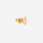 Pre-Owned Tiffany & Co. Elsa Peretti® Bean® Design Earrings in 18K Yellow Gold, 5 mm - Image 2