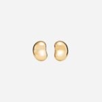 Pre-Owned Tiffany & Co. Elsa Peretti® Bean® Design Earrings in 18K Yellow Gold, 9 mm