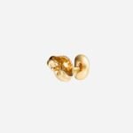 Pre-Owned Tiffany & Co. Elsa Peretti® Bean® Design Earrings in 18K Yellow Gold, 9 mm - Image 2
