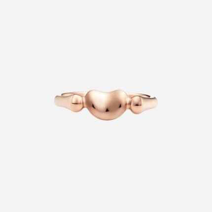 Pre-Owned Tiffany & Co. Elsa Peretti® Bean® Design Mini Ring in 18K Rose Gold