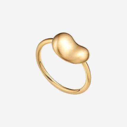 Pre-Owned Tiffany & Co. Elsa Peretti® Bean® Design Wire Ring in 18K Yellow Gold, 12 mm