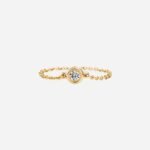 Pre-Owned Tiffany & Co. Elsa Peretti® Diamonds by the Yard® Ring in 18K Gold with Round Brilliant Diamond - Image 3