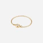 Pre-Owned Tiffany & Co. Elsa Peretti® Diamonds by the Yard® Ring in 18K Gold with Round Brilliant Diamond - Image 2