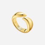 Pre-Owned Tiffany & Co. Elsa Peretti® Feather Ring in 18K Yellow Gold