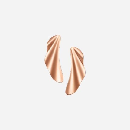 Pre-Owned Tiffany & Co. Elsa Peretti® High Tide Earrings in 18K Rose Gold