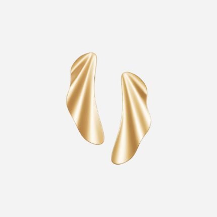 Pre-Owned Tiffany & Co. Elsa Peretti® High Tide Earrings in 18K Yellow Gold