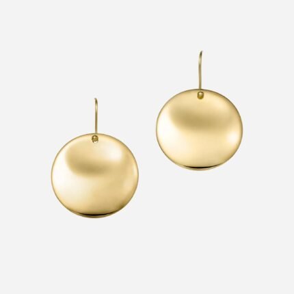 Pre-Owned Tiffany & Co. Elsa Peretti® Round Earrings in 18K Yellow Gold