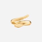 Pre-Owned Tiffany & Co. Elsa Peretti® Snake Ring in 18K Gold - Image 2