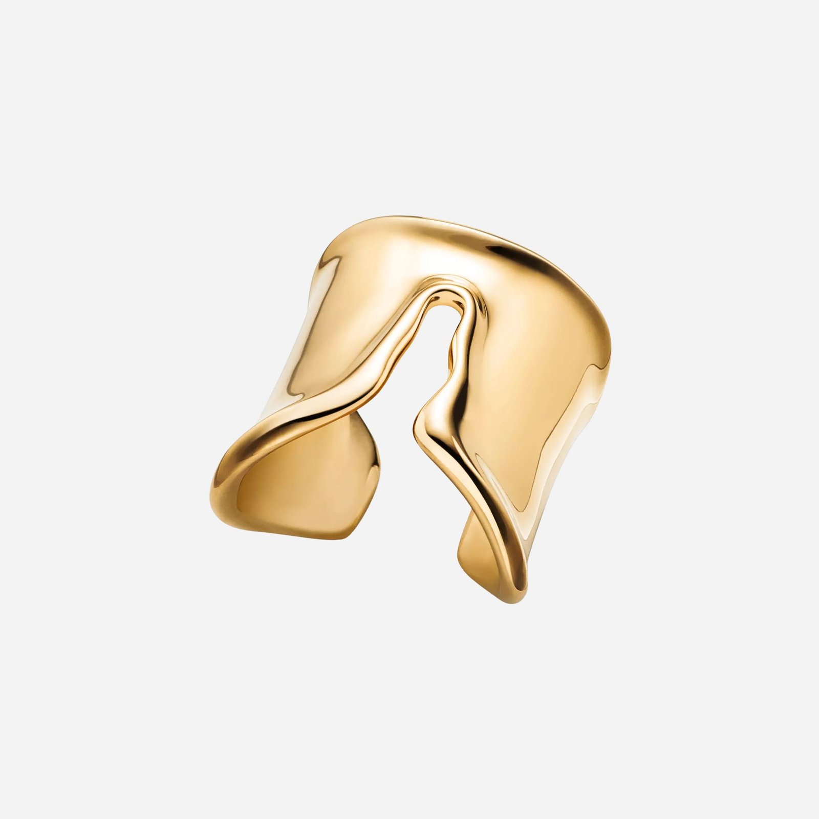 Pre-Owned Tiffany & Co. Elsa Peretti® Split Ring in 18K Yellow Gold (1) Pre-Owned Tiffany & Co. Elsa Peretti® Split Ring in 18K Yellow Gold