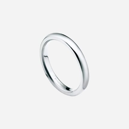 Pre-Owned Tiffany & Co. Elsa Peretti® Stacking Band Ring in Platinum