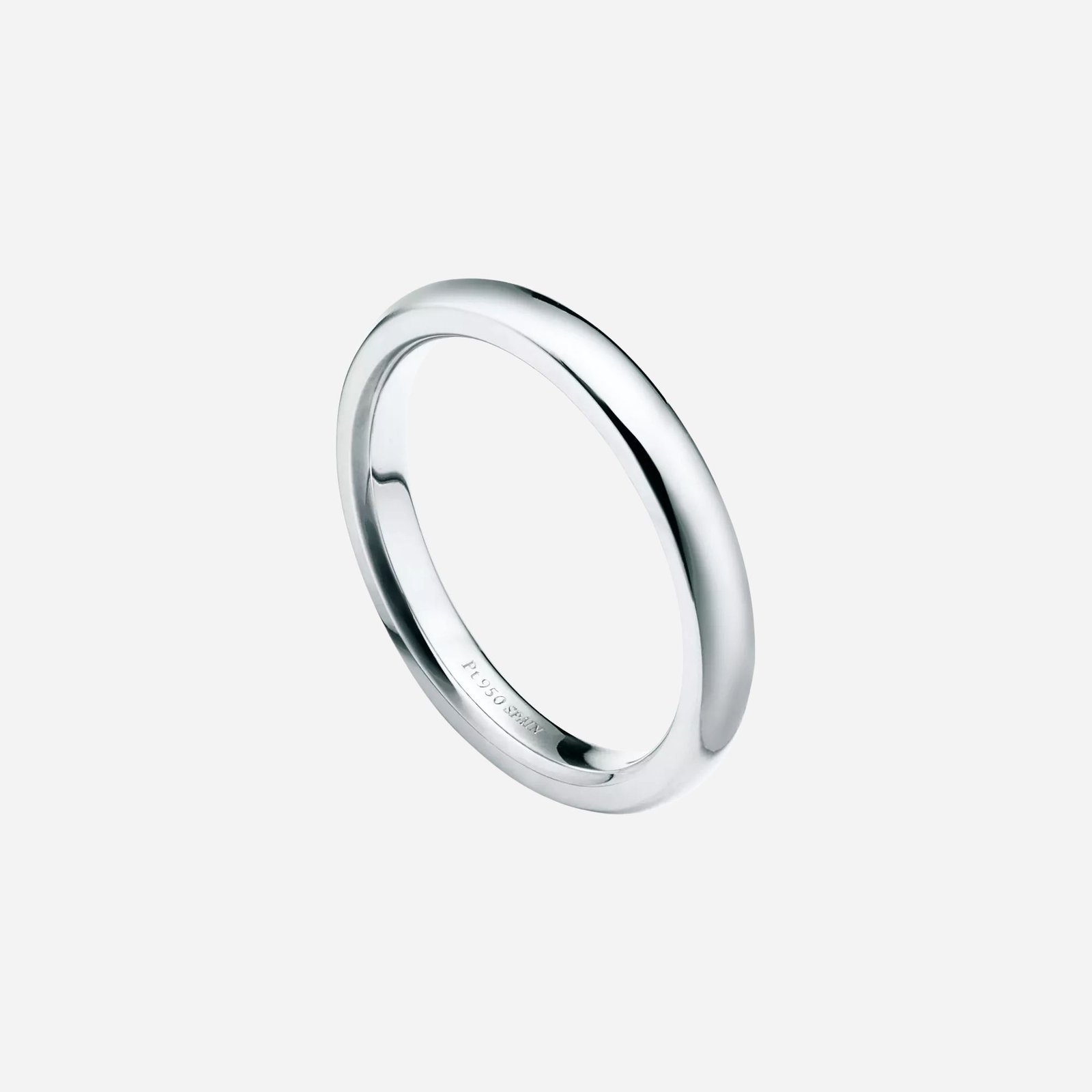 Pre-Owned Tiffany & Co. Elsa Peretti® Stacking Band Ring in Platinum (1) Pre-Owned Tiffany & Co. Elsa Peretti® Stacking Band Ring in Platinum