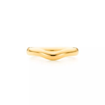 Pre-Owned Tiffany & Co. Elsa Peretti® Wedding Band Ring in 18K Gold, 3 mm