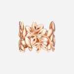 Pre-Owned Tiffany & Co. Paloma Picasso® Olive Leaf Band Ring in 18K Rose Gold - Image 2