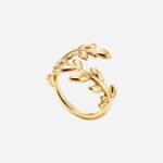 Pre-Owned Tiffany & Co. Paloma Picasso® Olive Leaf Bypass Ring in 18K Gold - Image 3