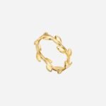 Pre-Owned Tiffany & Co. Paloma Picasso® Olive Leaf Narrow Band Ring in 18K Gold