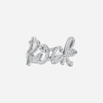 Pre-Owned Tiffany & Co. Paloma Picasso® Paloma’s Graffiti Rock Ring in 18K White Gold with Round Brilliant Diamonds, Small