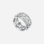 Pre-Owned Tiffany & Co. Tiffany Victoria® Band Ring in Platinum with Diamond - Image 2