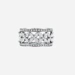 Pre-Owned Tiffany & Co. Tiffany Victoria® Band Ring in Platinum with Diamond
