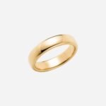 Pre-Owned Tiffany Forever Wedding Band Ring in 18K Yellow Gold, 4.5 mm Wide