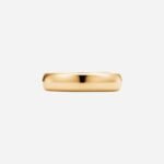 Pre-Owned Tiffany Forever Wedding Band Ring in 18K Yellow Gold, 4.5 mm Wide - Image 2