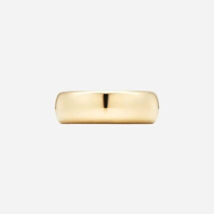 Pre-Owned Tiffany Forever Wedding Band Ring in 18K Yellow Gold, 6 mm Wide