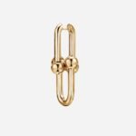 Pre-Owned Tiffany HardWear Extra Large Link Earrings in 18K Yellow Gold - Image 2