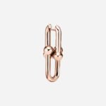 Pre-Owned Tiffany HardWear Large Link Earrings in 18K Rose Gold - Image 3