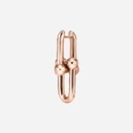 Pre-Owned Tiffany HardWear Extra Large Link Earrings in 18K Rose Gold - Image 2