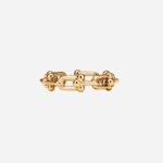 Pre-Owned Tiffany HardWear Micro Link Ring in 18K Yellow Gold