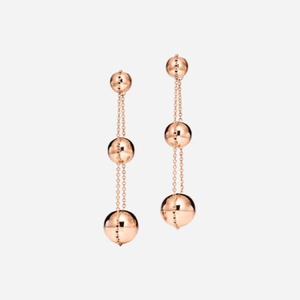 Pre-Owned Tiffany HardWear Triple Drop Earrings in 18K Rose Gold