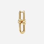 Pre-Owned Tiffany HardWear Large Link Earrings in 18K Yellow Gold - Image 3