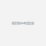 Pre-Owned Tiffany Harmony® Band Ring in Platinum with Diamonds, 1.8 mm - Image 2