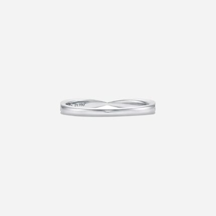 Pre-Owned Tiffany Harmony® Band Ring in Platinum with Diamonds, 1.8 mm