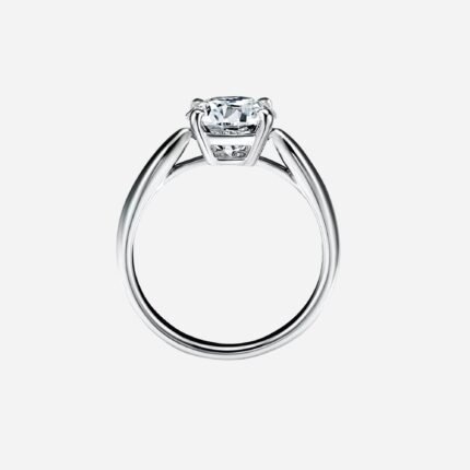Pre-Owned Tiffany Harmony® Round Brilliant Engagement Ring in Platinum