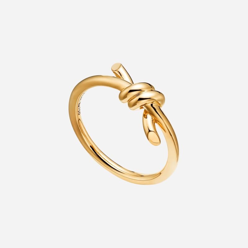 Pre-Owned Tiffany Knot Ring in 18K Yellow Gold