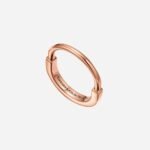 Pre-Owned Tiffany Lock Ring in 18K Rose Gold - Image 2