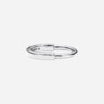 Pre-Owned Tiffany Lock Ring in 18K White Gold - Image 3