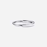 Pre-Owned Tiffany Lock Ring in 18K White Gold - Image 2