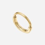 Pre-Owned Tiffany Lock Ring in 18K Yellow Gold - Image 2