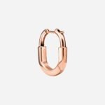 Pre-Owned Tiffany Lock Small Earrings in 18K Rose Gold - Image 2