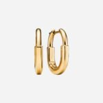 Pre-Owned Tiffany Lock Small Earrings in 18K Yellow Gold