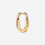Pre-Owned Tiffany Lock Small Earrings in 18K Yellow Gold - Image 2