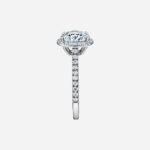 Pre-Owned Tiffany Soleste® Round Brilliant Engagement Ring in Platinum - Image 2