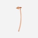 Pre-Owned Tiffany T Bar Earrings in 18K Rose Gold - Image 2