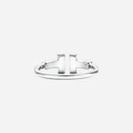 Pre-Owned Tiffany T Diamond Wire Ring in 18K White Gold with Round Brilliant Diamonds - Image 3