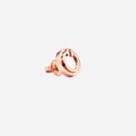 Pre-Owned Tiffany T Mother-of-Pearl Circle Earrings in 18K Rose Gold - Image 2