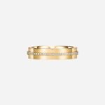 Pre-Owned Tiffany T Narrow Diamond Ring in 18K Yellow Gold with Round Brilliant Diamonds - Image 3