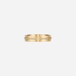 Pre-Owned Tiffany T Narrow Diamond Ring in 18K Yellow Gold with Round Brilliant Diamonds - Image 2