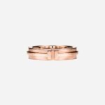 Pre-Owned Tiffany T Narrow Ring in 18K Rose Gold - Image 2