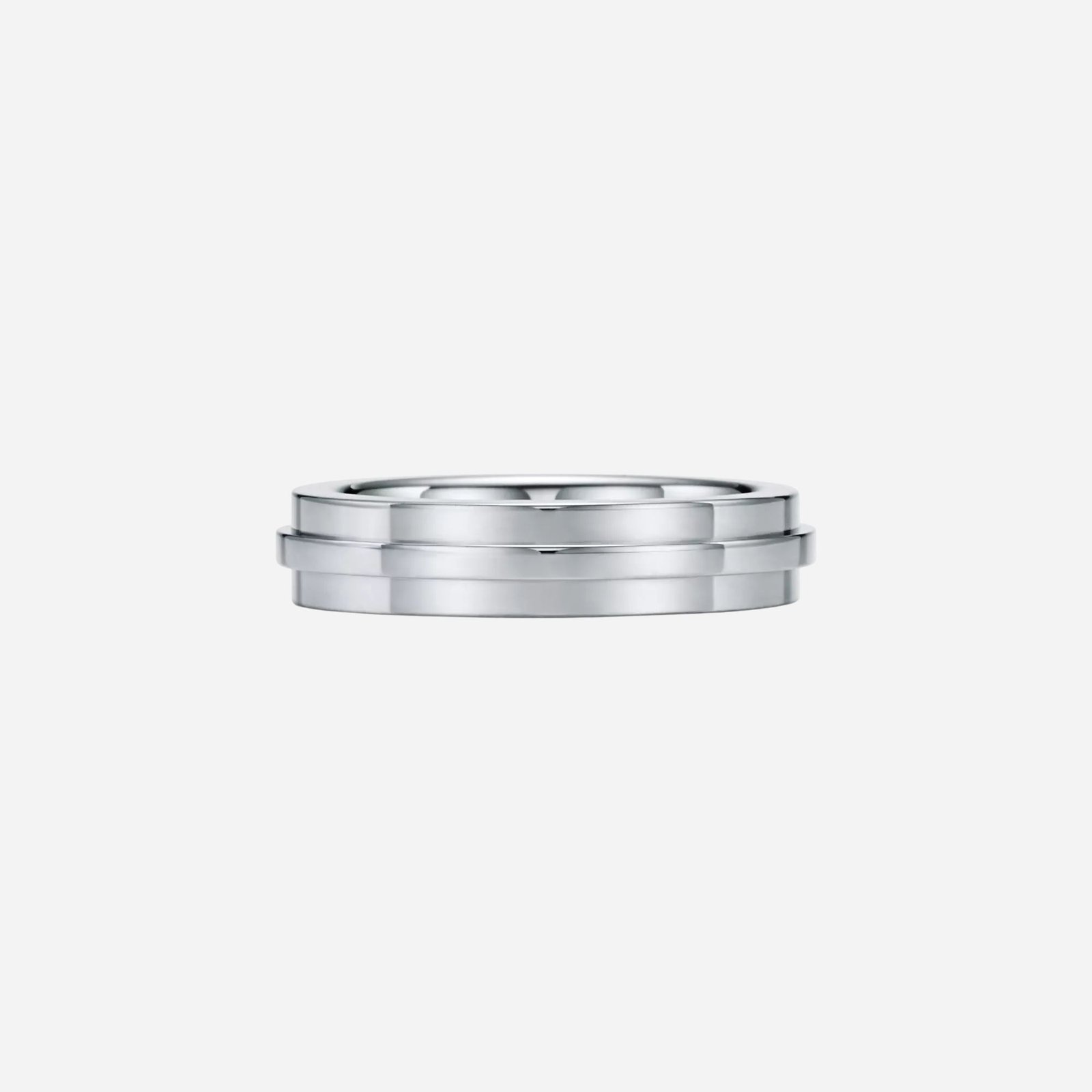 Pre-Owned Tiffany T Narrow Ring in 18K White Gold (1) Pre-Owned Tiffany T Narrow Ring in 18K White Gold